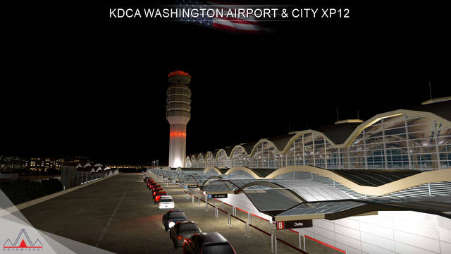 KDCA Washington Airport & City XP12