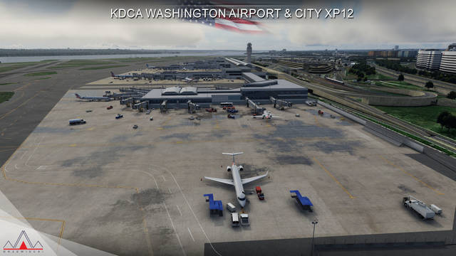 KDCA Washington Airport & City XP12