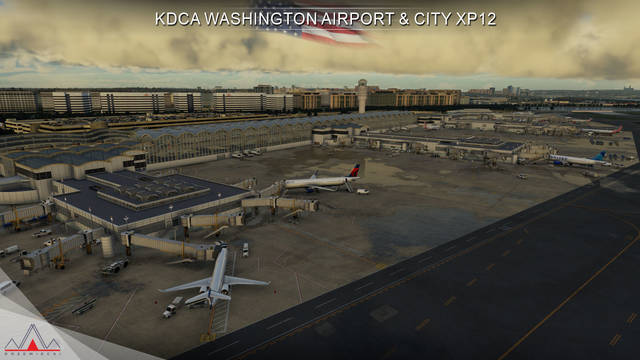 KDCA Washington Airport & City XP12