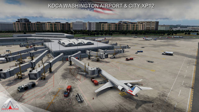 KDCA Washington Airport & City XP12
