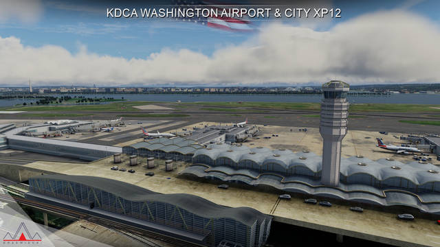 KDCA Washington Airport & City XP12
