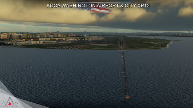 KDCA Washington Airport & City XP12
