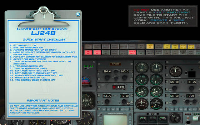 Lionheart Creations Classic LJ24B Business Jet
