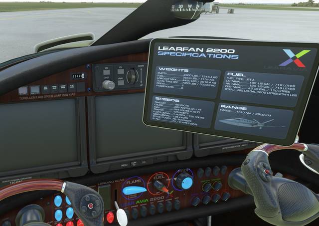 Lionheart Creations LearFan 2200 MSFS