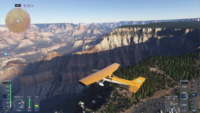 MSFS 2024 Grand Canyon Low-Level Flight Tour