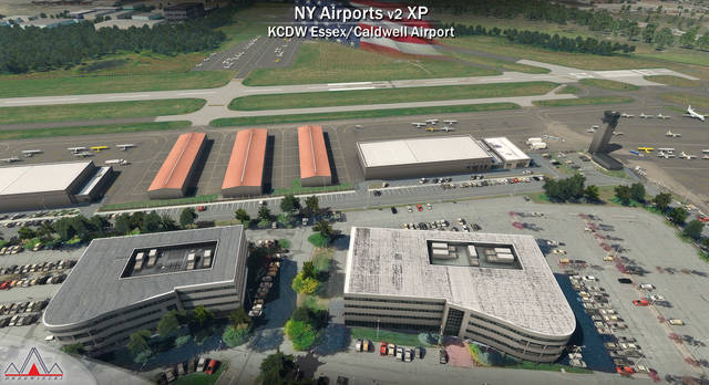New York Airports XP v2 - KEWR KLDJ KCDW