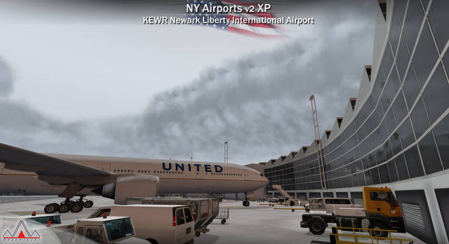 New York Airports XP v2 - KEWR KLDJ KCDW