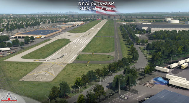New York Airports XP v2 - KEWR KLDJ KCDW