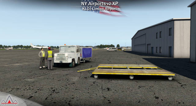 New York Airports XP v2 - KEWR KLDJ KCDW