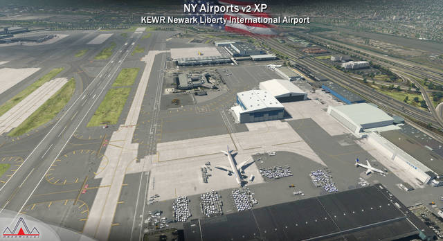 New York Airports XP v2 - KEWR KLDJ KCDW
