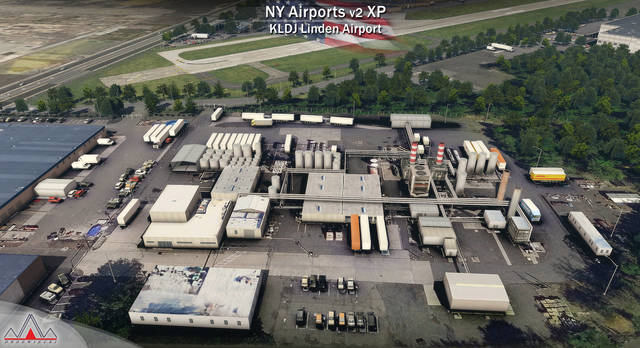 New York Airports XP v2 - KEWR KLDJ KCDW