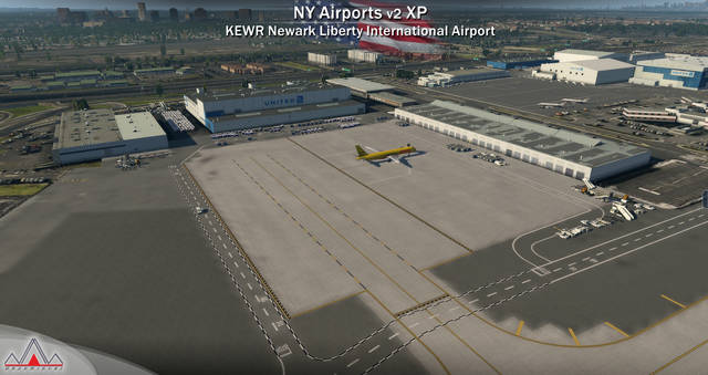 New York Airports XP v2 - KEWR KLDJ KCDW