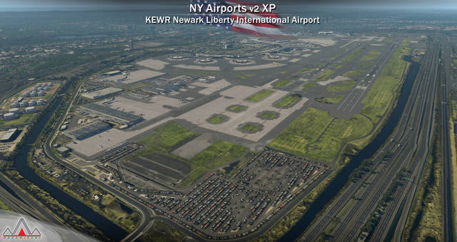 New York Airports XP v2 - KEWR KLDJ KCDW