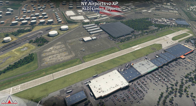 New York Airports XP v2 - KEWR KLDJ KCDW