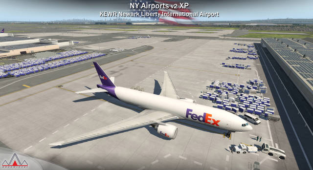 New York Airports XP v2 - KEWR KLDJ KCDW