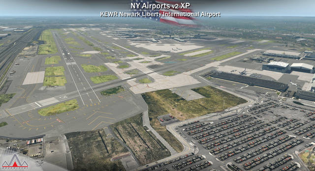 New York Airports XP v2 - KEWR KLDJ KCDW