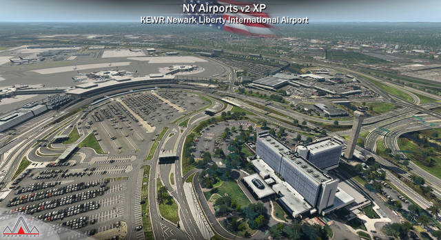 New York Airports XP v2 - KEWR KLDJ KCDW