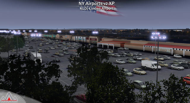 New York Airports XP v2 - KEWR KLDJ KCDW