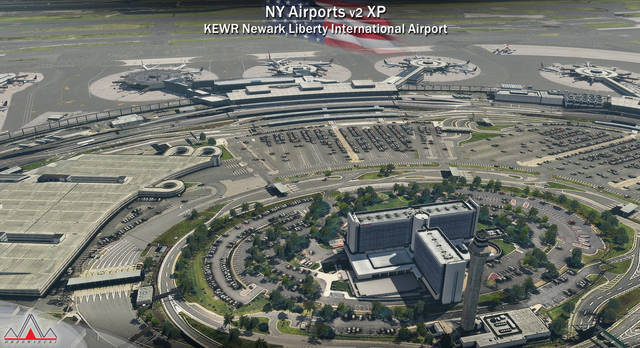 New York Airports XP v2 - KEWR KLDJ KCDW