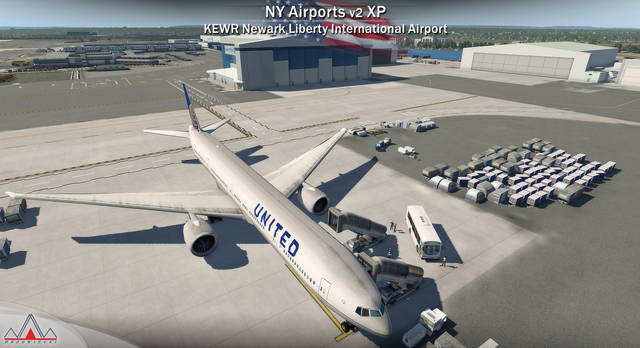 New York Airports XP v2 - KEWR KLDJ KCDW