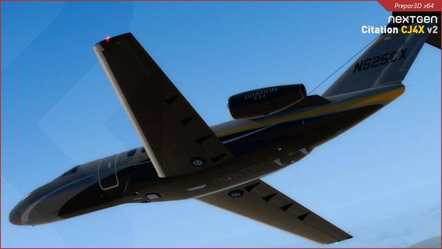 NextGen Simulations Citation CJ4X v2 (for P3Dv4.4+)