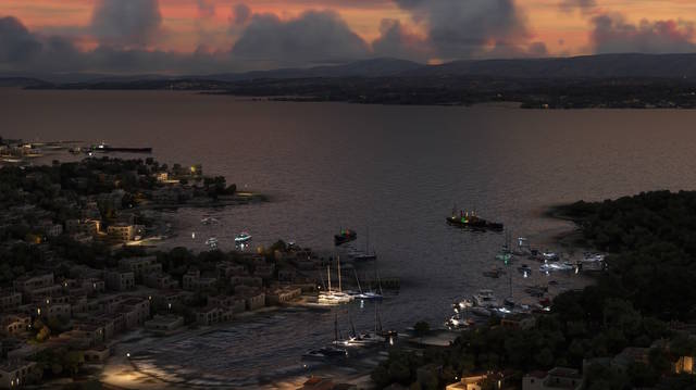 Seafront Sims - Vessels: The Greek Islands