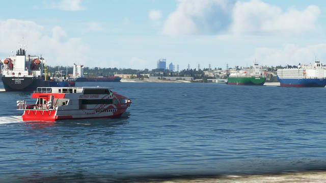 Seafront Simulations - Vessels: AU Perth