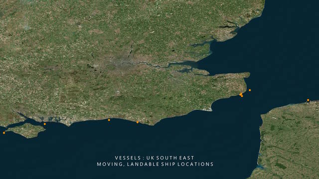 Seafront Simulations - Vessels: UK South East