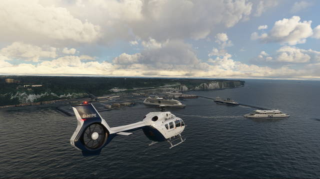 Seafront Simulations - Vessels: UK South East
