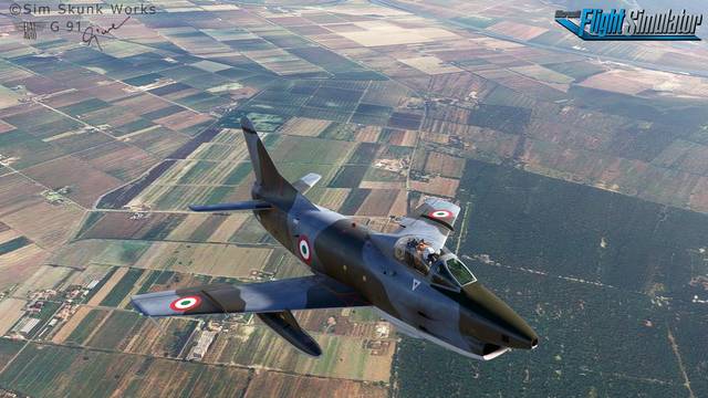 Sim Skunk Works Aeritalia-Fiat G-91 MSFS