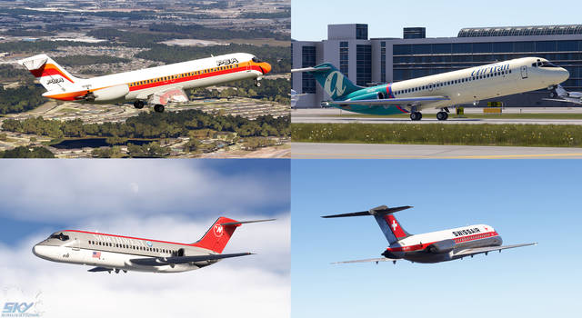 Sky Simulations McDonnell Douglas DC-9 (MSFS)