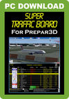 SuperTrafficBoard for P3D 