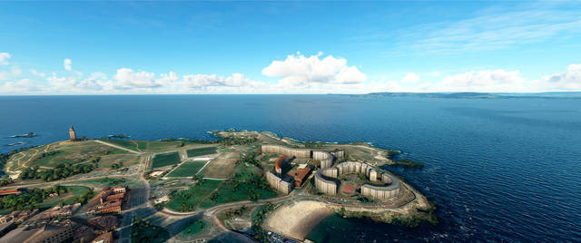 TDM Scenery Design - Airport A Coruña