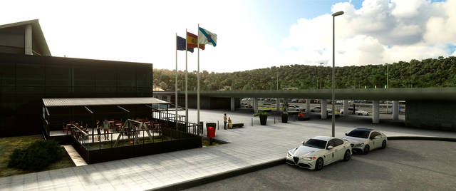 TDM Scenery Design - Airport A Coruña