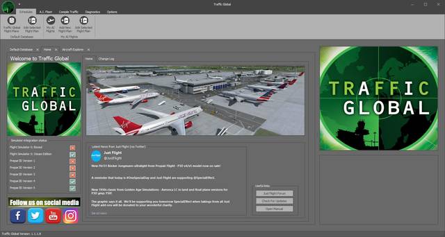 Traffic Global (Early Access for P3D & FSX)