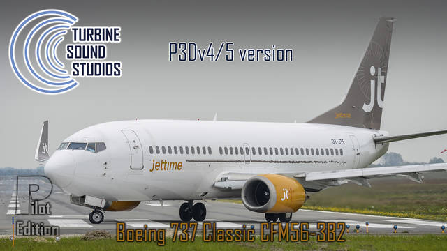 TSS Boeing 737 Classic CFM56-3B2 Pilot Edition Sound Package