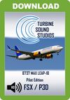 TSS Boeing 737 MAX LEAP-1B Pilot Edition Sound Package