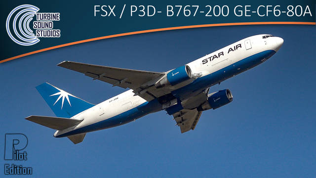 TSS Boeing 767-200 GE-CF6-80A Pilot Edition Sound Package