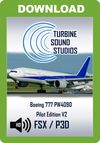 TSS Boeing 777 PW-4090 Pilot Edition v2 sound Package