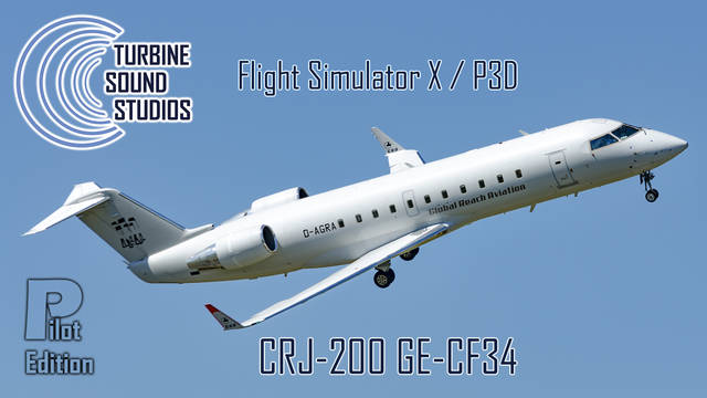 TSS CRJ-200 GE-CF34 Pilot Edition Sound Package