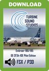 TSS Embraer 195 GE-CF34 Pilot Edition Sound Package