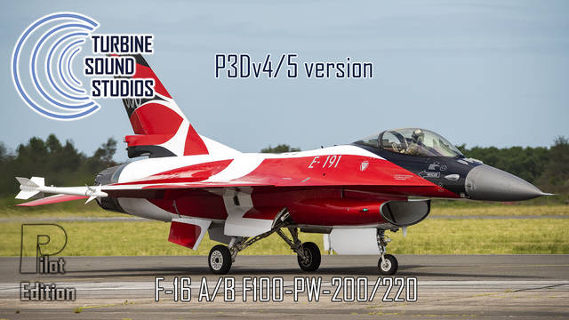 TSS F-16 A/B/C PW-200/220/220E Pilot Edition Sound Package