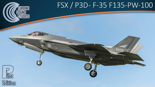 TSS F-35 F135-PW-100 Lightning II Pilot Edition Sound Package