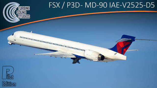 TSS MD-90 IAE-V2525-D5 Pilot Edition Sound Package