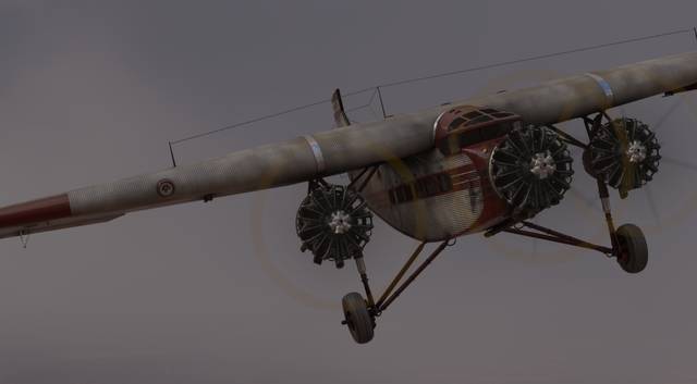 Tukan Flight Sim - Ford Trimotor 5AT 'Tin Goose'