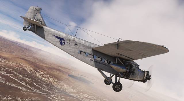 Tukan Flight Sim - Ford Trimotor 5AT 'Tin Goose'