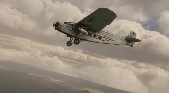 Tukan Flight Sim - Ford Trimotor 5AT 'Tin Goose'