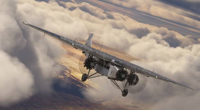 Tukan Flight Sim - Ford Trimotor 5AT 'Tin Goose'