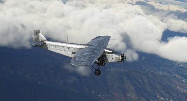 Tukan Flight Sim - Ford Trimotor 5AT 'Tin Goose'
