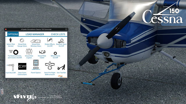 vFlyteAir Cessna 150 Commuter (X-Plane 12)